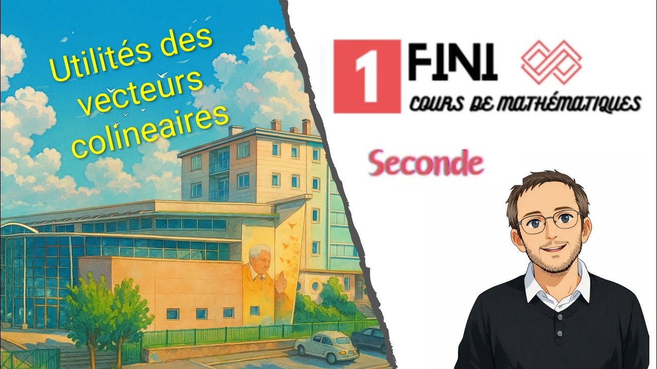Utilités des vecteurs colinéaires pour démontrer en géométrie.