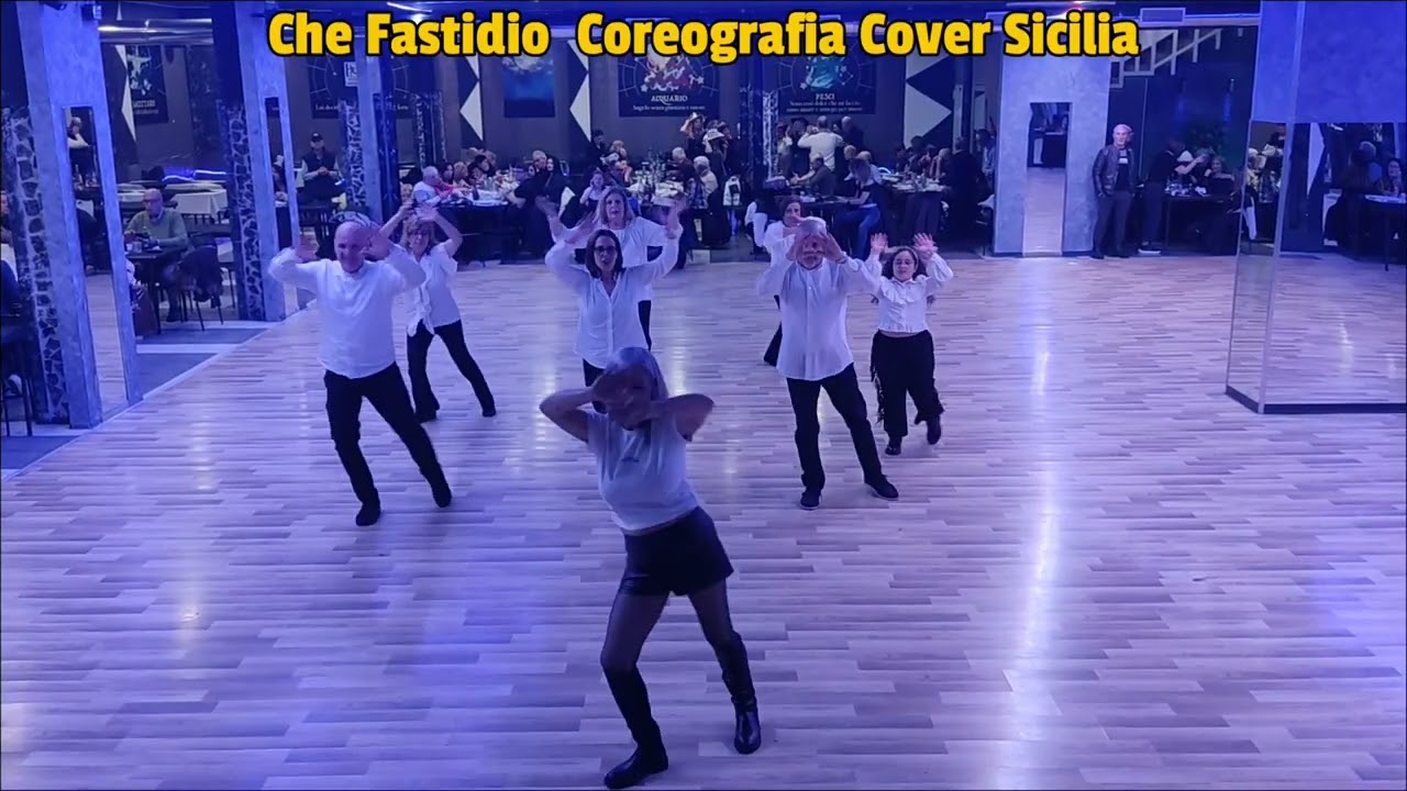Che Fastidio - Coreografia Cover Sicilia Ballo di Gruppo Sanremo2026 - Segue Video di Spalle 