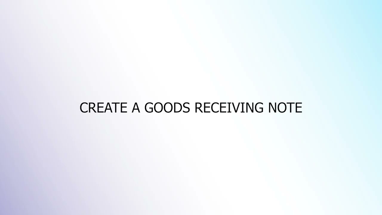Purchase Order, GRN & Invoice in Gluon ERP | Quick Guide