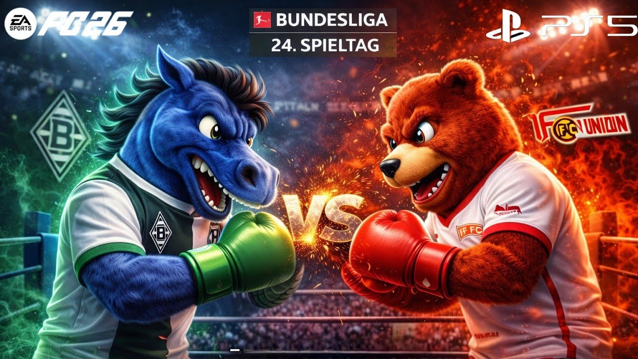 🔥 FC 26 Bundesliga | Gladbach vs Union – FIGHT NIGHT im 24. Spieltag?! 🥊🔥