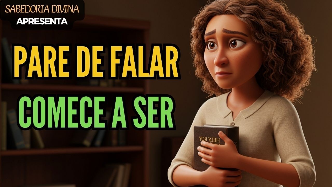 PARE DE FALAR, COMECE A SER - Você Diz que é de Deus… Mas e as Suas Atitudes?