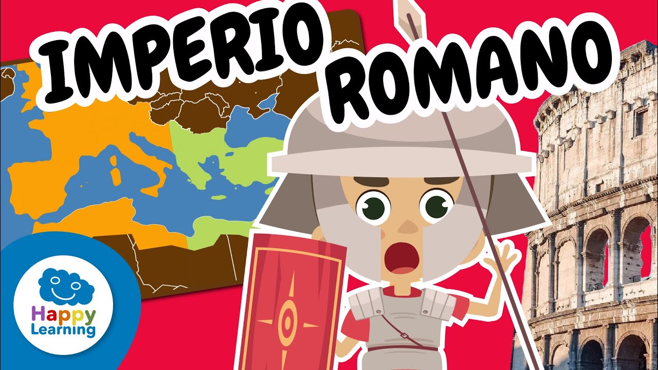 ⚔️ El IMPERIO ROMANO ⚔️ Gladiadores, Legionarios y Calzadas | Historia para Niños @HappyLearningES