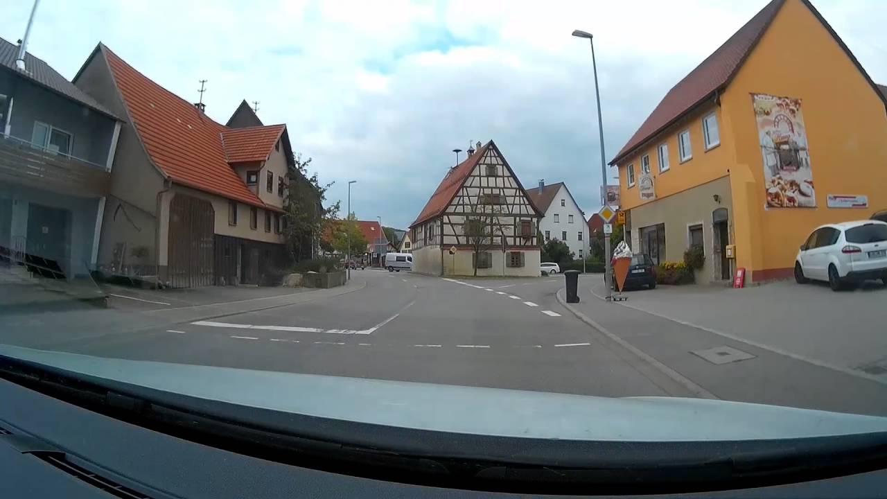 Fahrstunde Überland über die Schwäbische Alb (sehr schön)