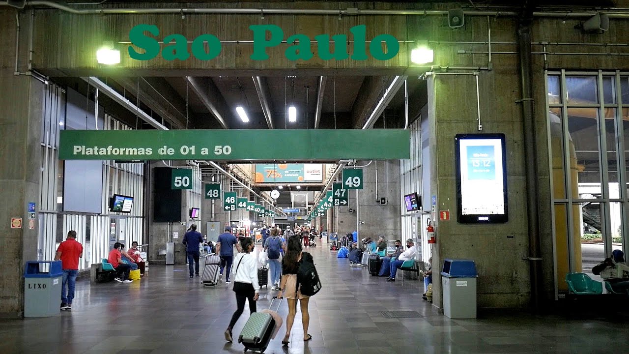 Inside biggest bus terminal in Latin America, Sao Paulo | Brasil 🇧🇷