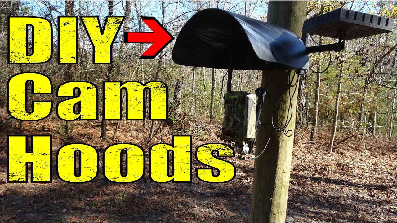DIY Trail Camera Hoods-CHEAP & EASY!!!