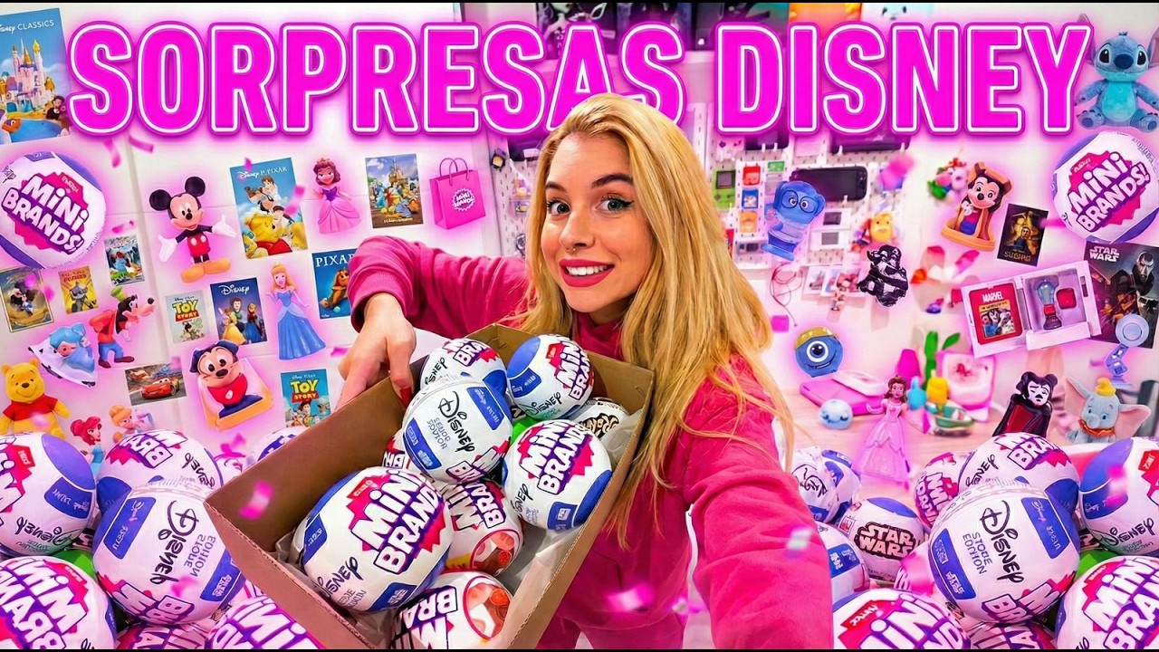 ABRO BOLAS SORPRESA de MINI BRANDS DISNEY 😱✨