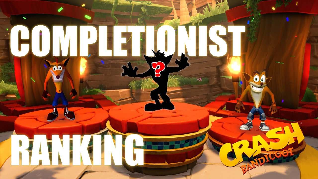 Ranking Every Crash Bandicoot Game as a Completionist
