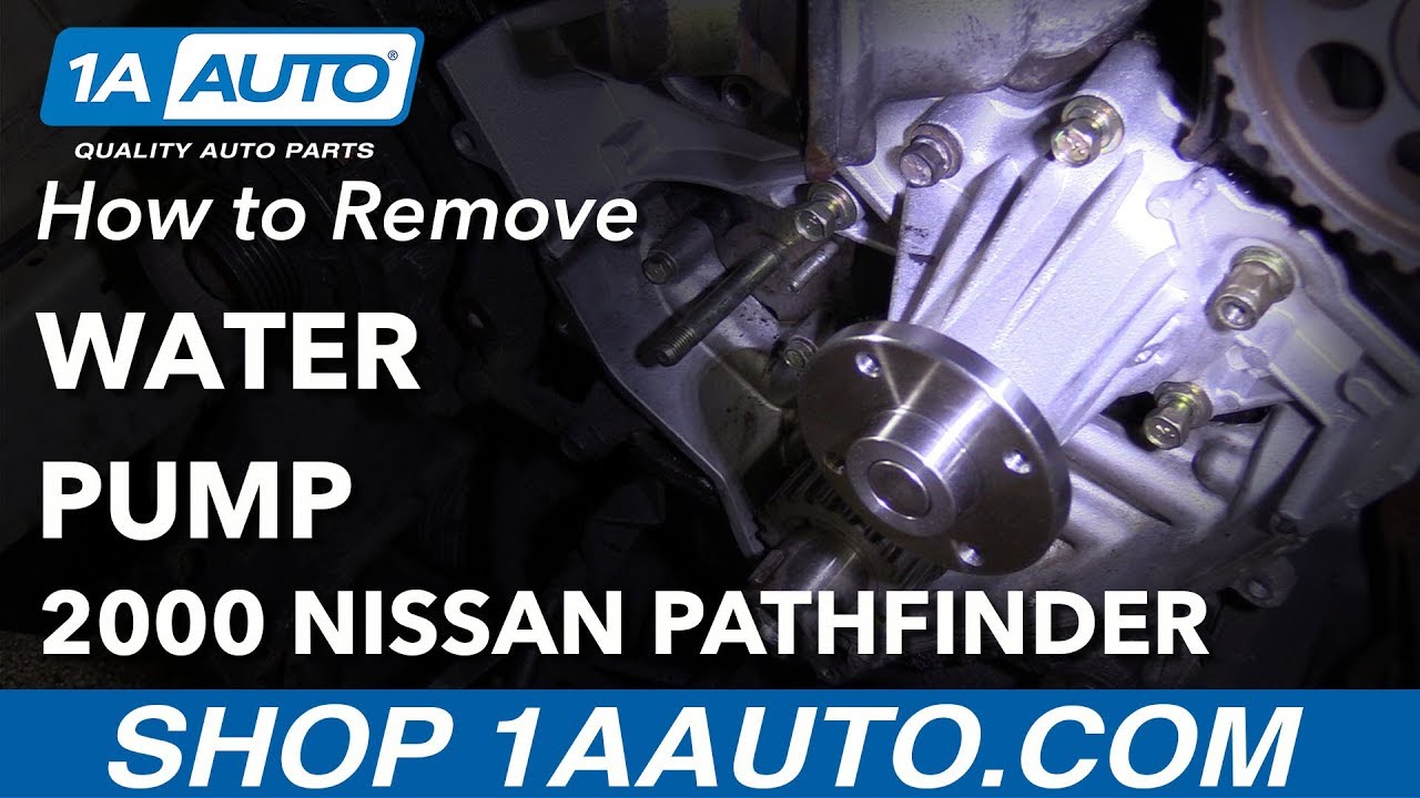 How to Replace Water Pump 96-00 Nissan Pathfinder