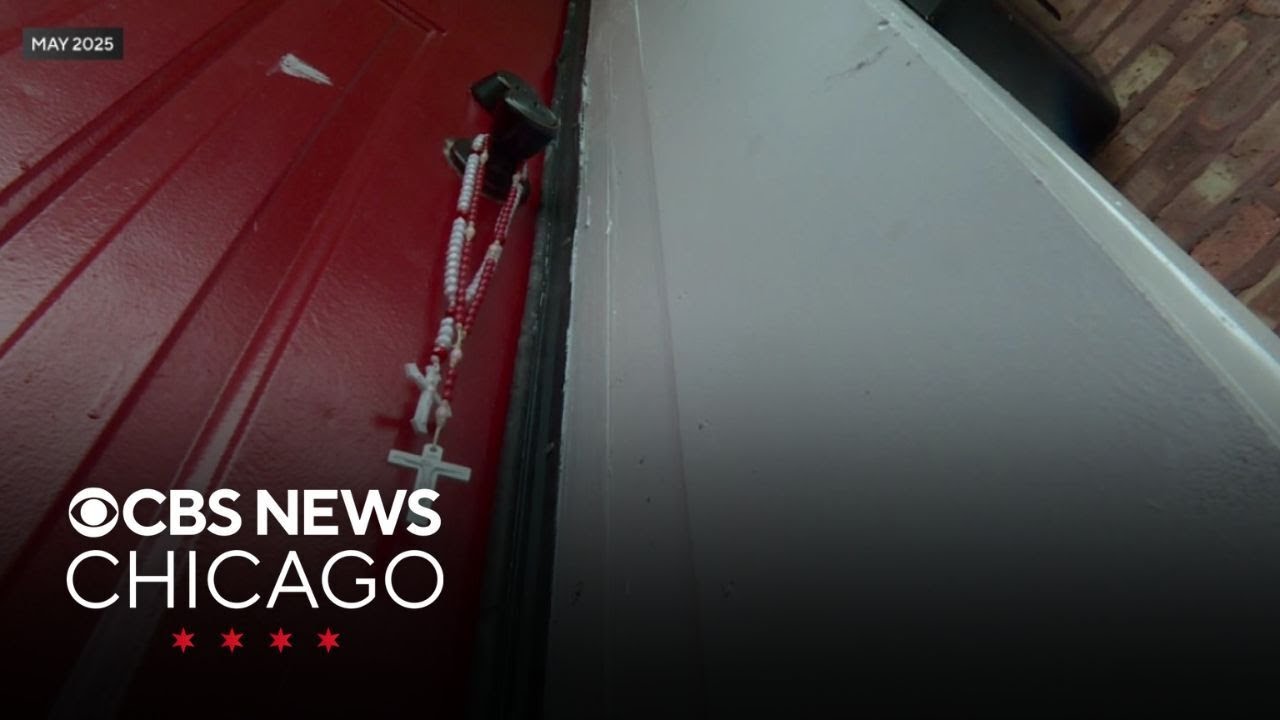 Gifts disappearing from outside Pope Leo XIV's childhood home in Dolton