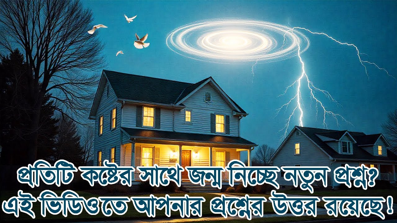 প্রতিটি কষ্টের সাথে জন্ম নিচ্ছে নতুন প্রশ্ন? এই ভিডিওতে আপনার প্রশ্নের উত্তর রয়েছে! #আলোরপথে