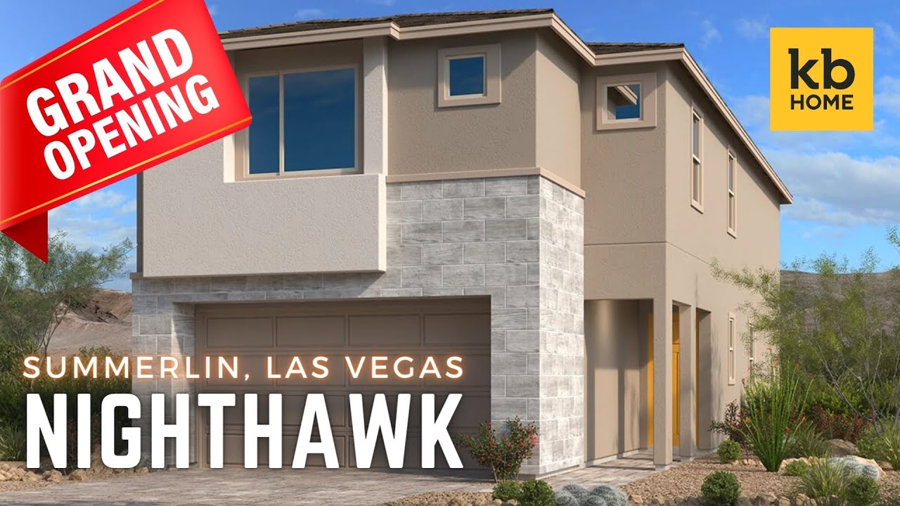 New Summerlin Community KB Home Nighthawk | Las Vegas, NV $564,990+ | 2,466 sqft | Kestrel Village