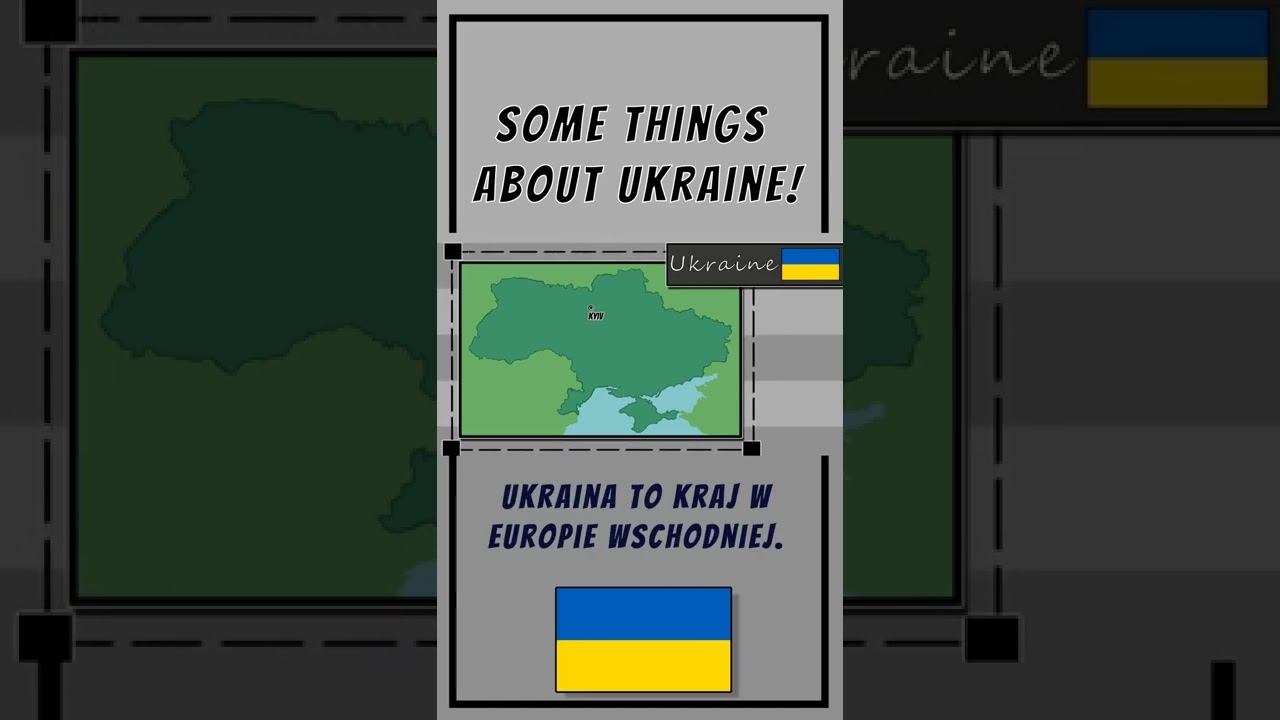 【Some things to know about Ukraine! - Quick Geography Lesson 】#shorts #Ukraine