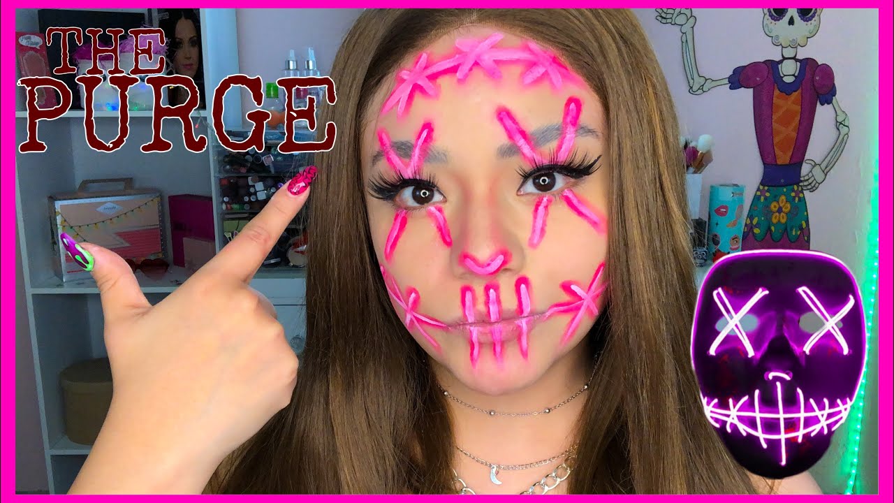 💀THE PURGE MAQUILLAJE | Dann Sánchez.