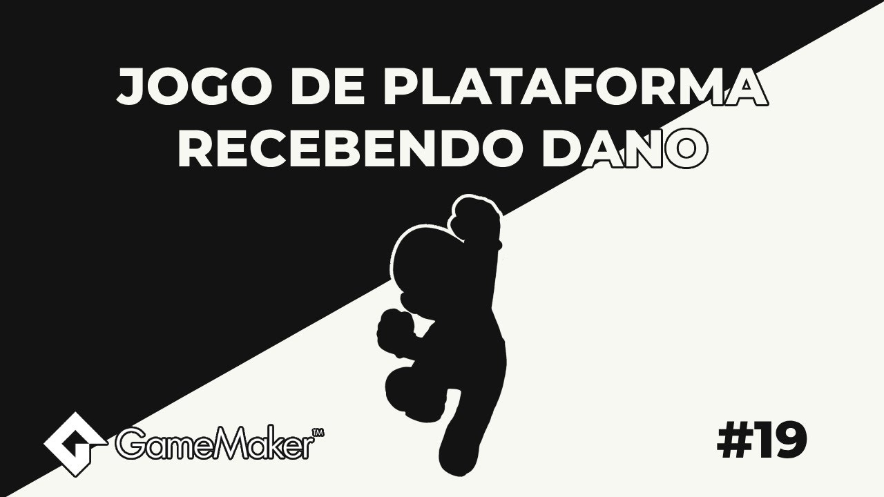 COMO CRIAR UM JOGO DE PLATAFORMA NO GAME MAKER - RECEBENDO DANO