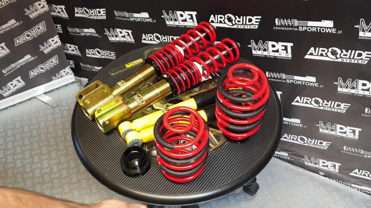 Zawieszenie Gwintowane Opel Astra G MTS Technik + Eibach - MAPET-TUNING UNBOXING
