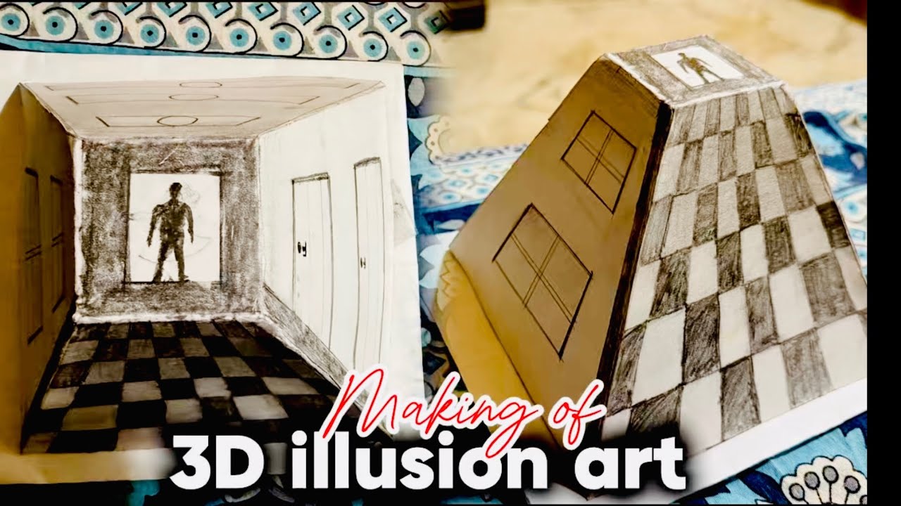 3D illusion art || Yuvin Art Studio 