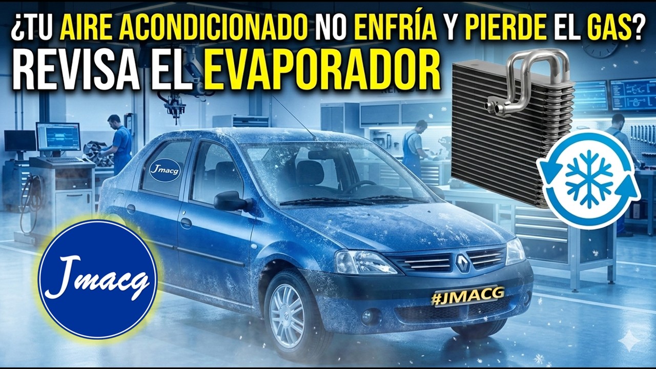 Remplazo Evaporador A/C Logan