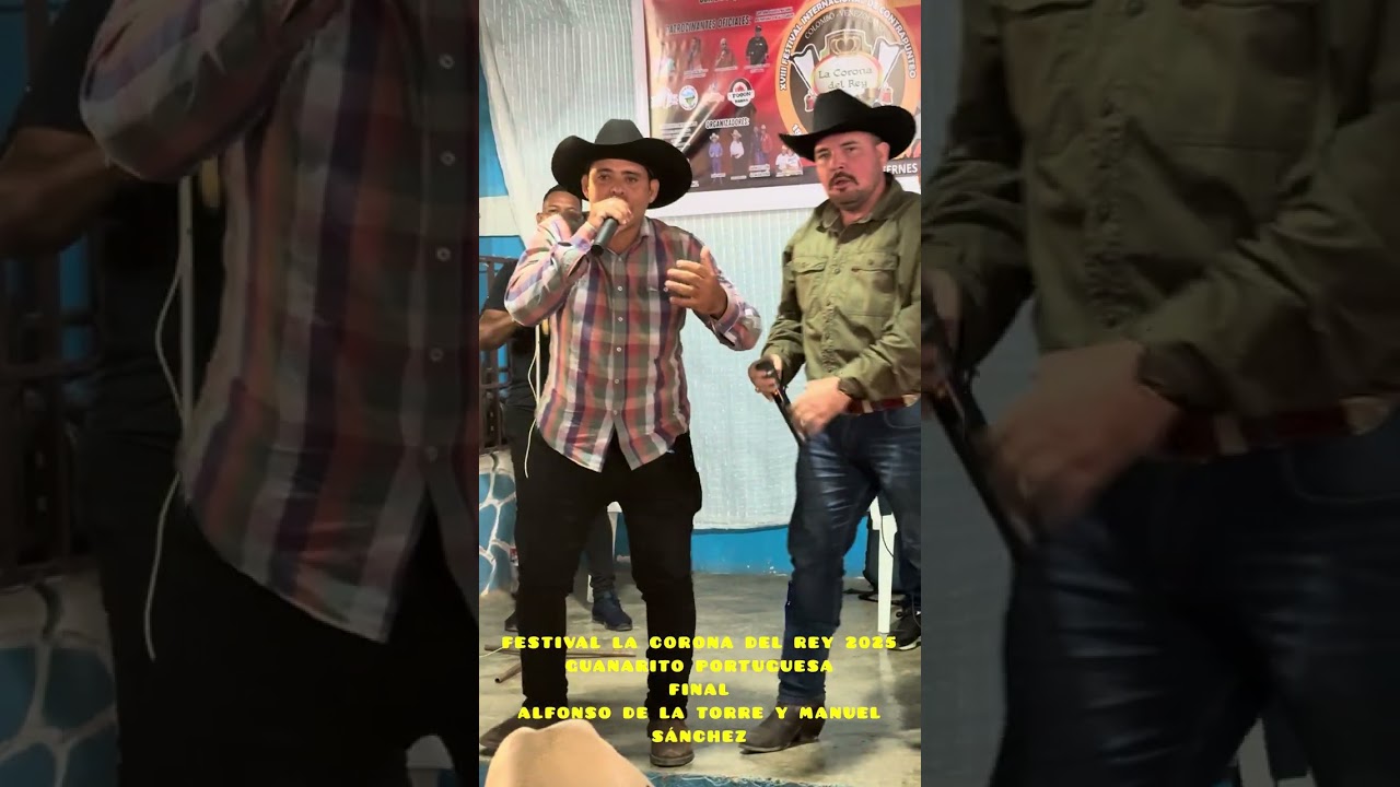 Contrapunteo Alfonso De La Torre y José Manuel Sanchez Festival La Corona del Rey 2025 Final.