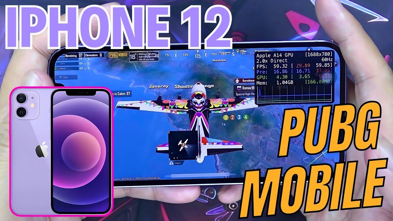 iPhone 12 PUBG Gaming test | PhoneGaming