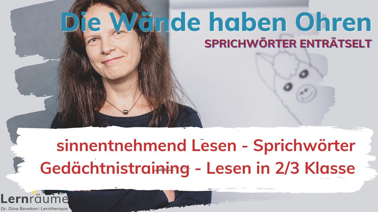 sinnentnehmend Lesen lernen 1 klasse / 2. Klasse - mit 