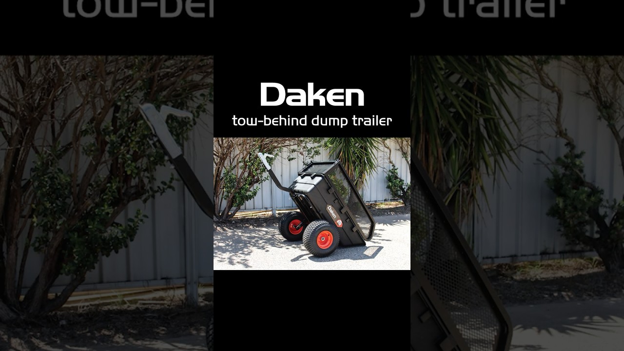 Daken Tow-Behind Dump Trailer
