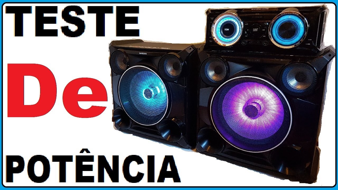 SAMSUNG MX FS8000 [TESTE DE POTÊNCIA].