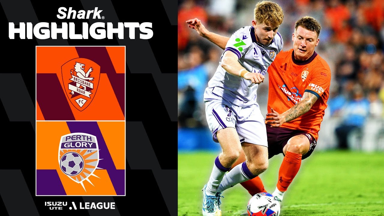 Brisbane Roar v Perth Glory | SHARK HIGHLIGHTS | Isuzu UTE A-League 2025-26 | Round 19
