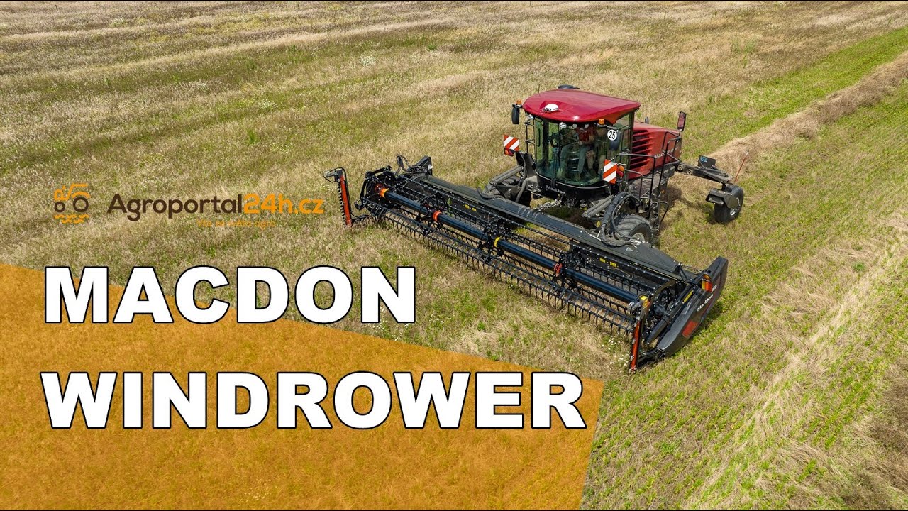 Proč zač&iacute;t přem&yacute;&scaron;let o dvouf&aacute;zov&eacute; sklizni s MacDon Windrower?