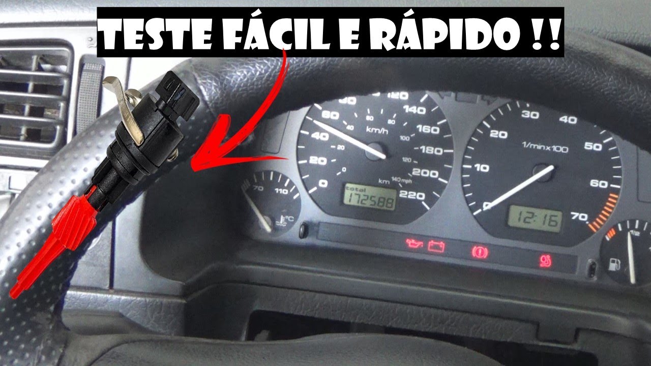 Como Testar Sensor de Velocidade Golf Mk3 ► RobFilms