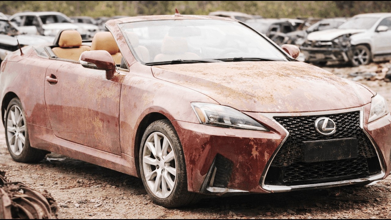 Lexus IS250 Restoration | Fixing Engine, Interior and Body Damage