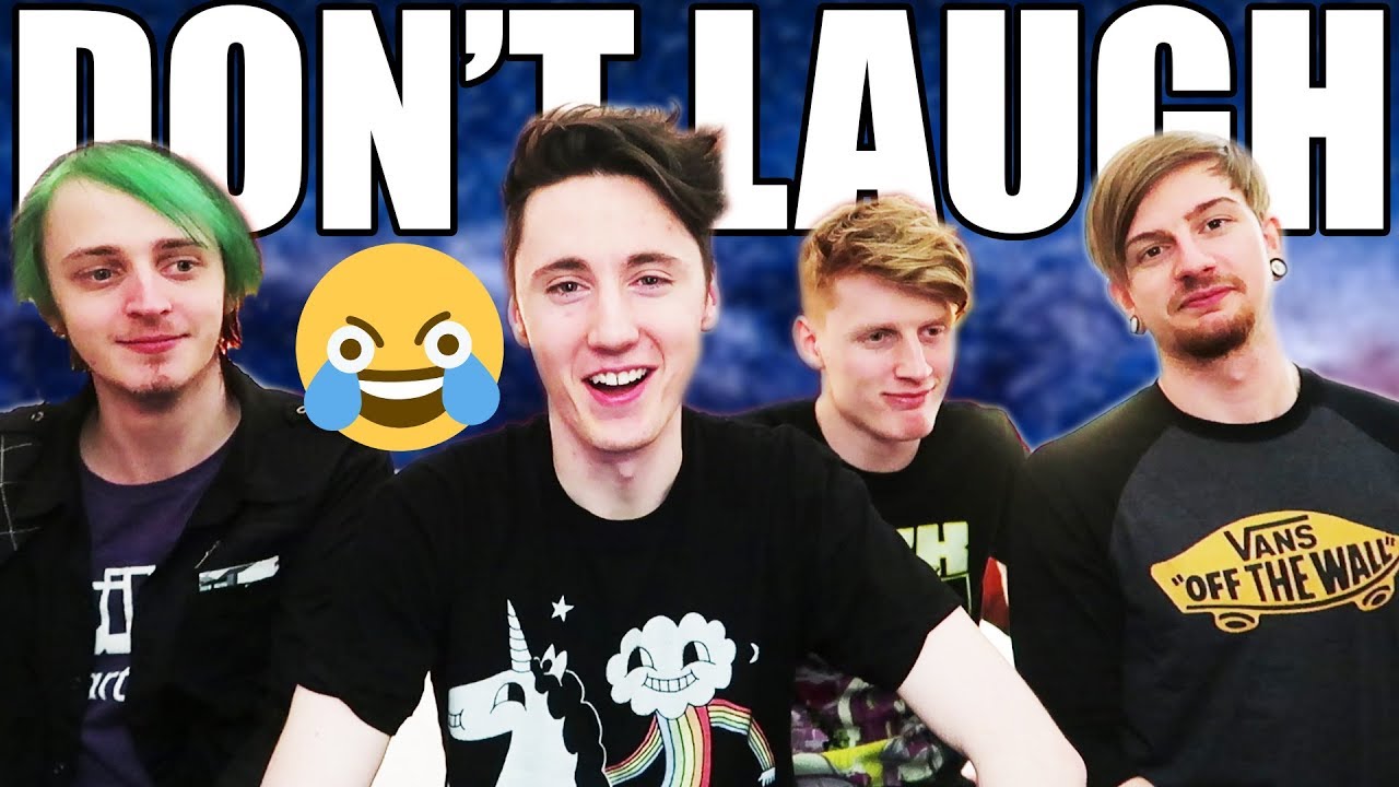Try Not To LAUGH Challenge w/ 8-BitRyan Bazamalam & DAGames