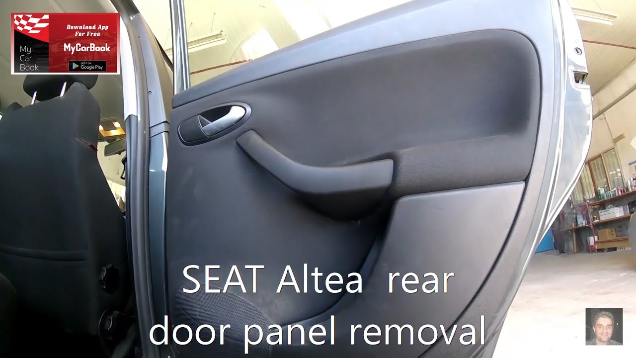SEAT Altea  rear door panel removal