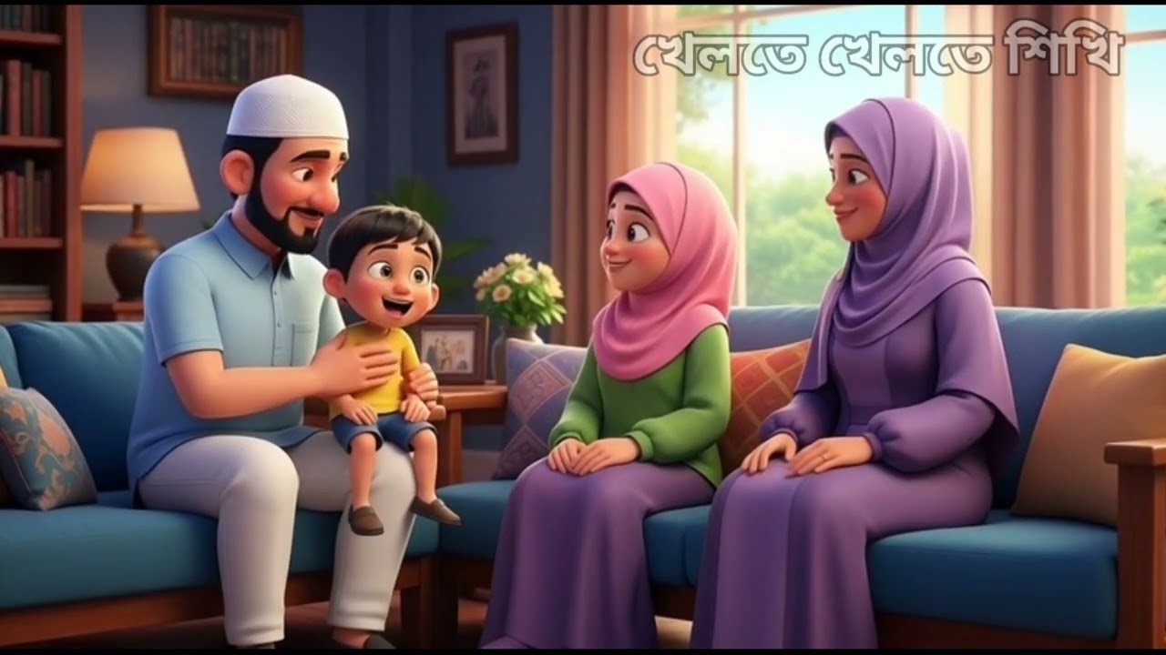 খাবারের আগে বিসমিল্লাহ | ইসলামিক শিশুদের গান | Kids Islamic Song Bangla | খেলতে খেলতে শিখি