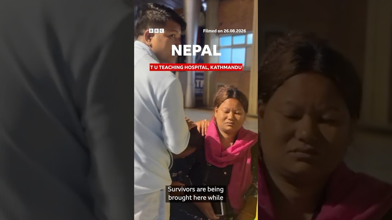 Nepal floods: BBC visits hospital in Kathmandu as families wait for news | BBC News India
