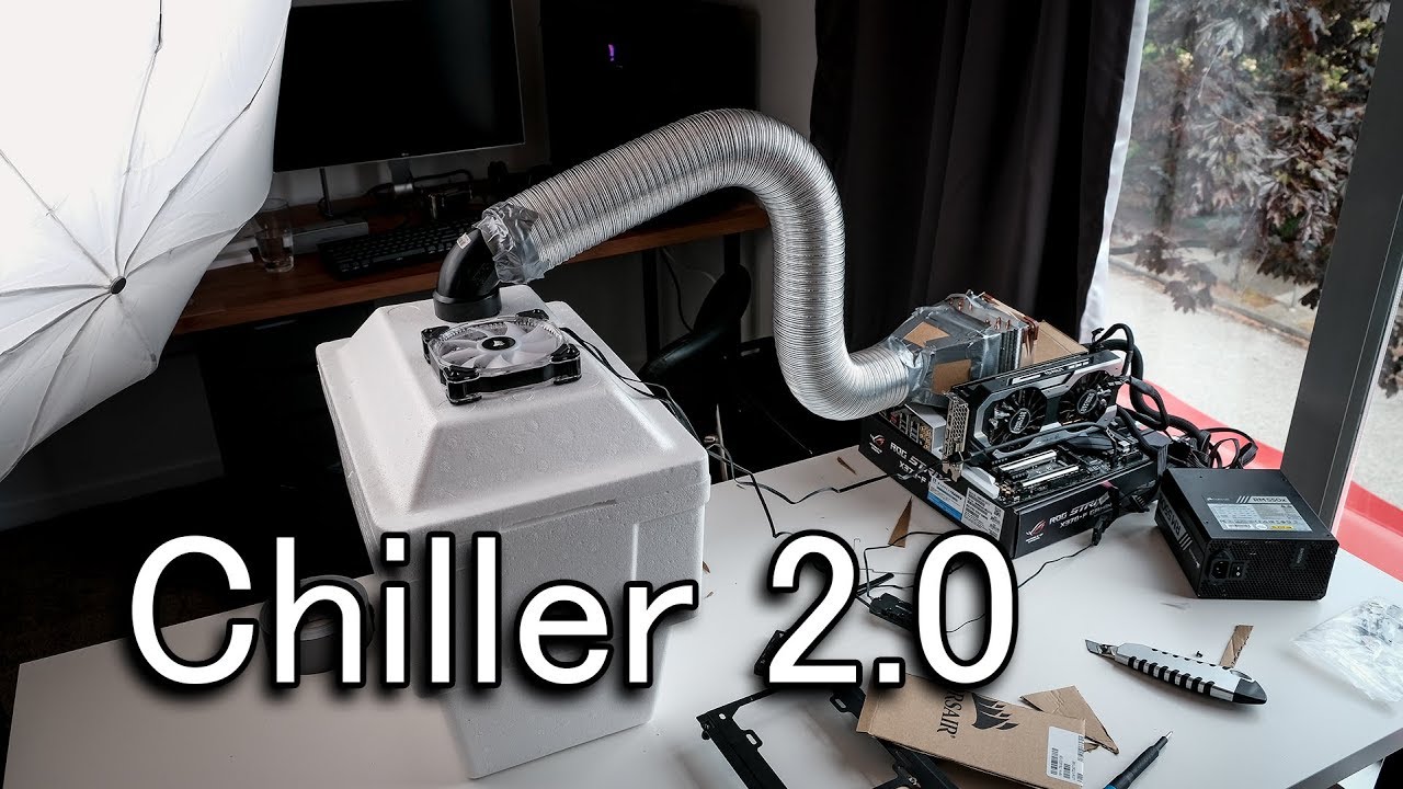 DIY PC chiller version 2.0 (Final proof of concept)