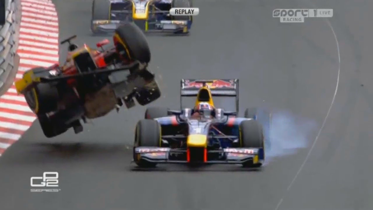 Biggest GP2/F2 Crashes at Monaco (2010-2023)