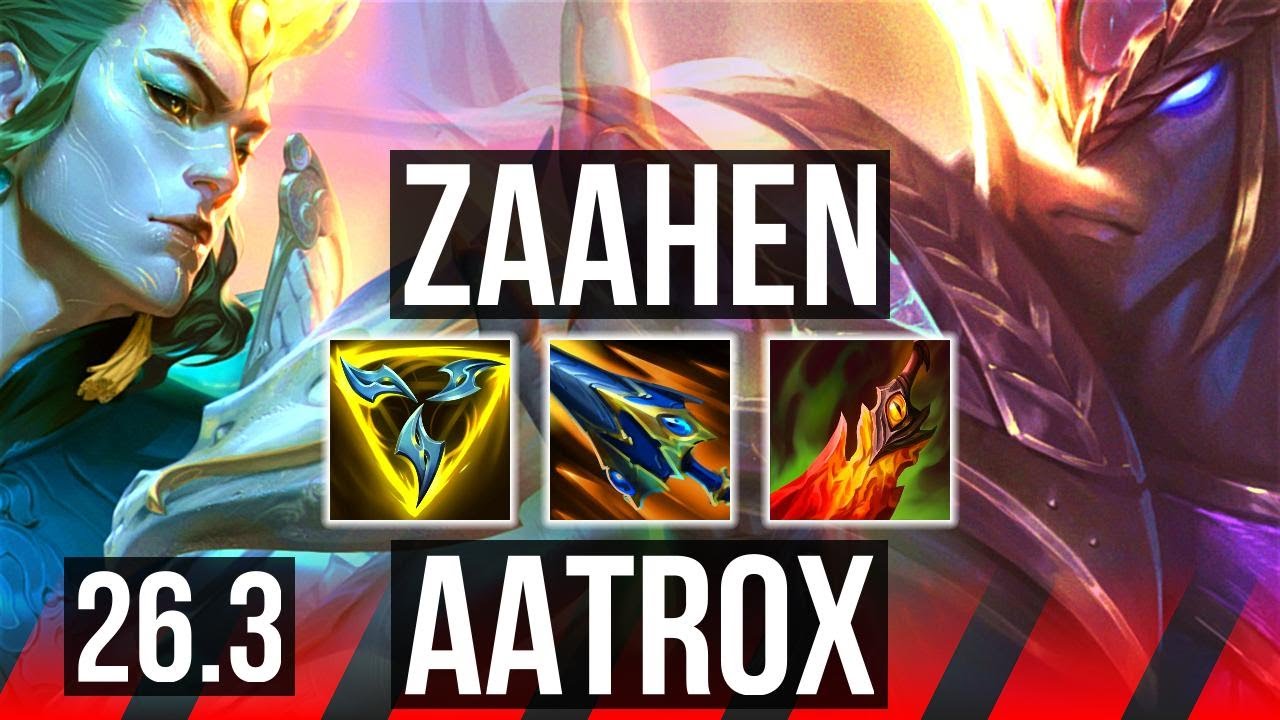 ZAAHEN vs AATROX (TOP) | KR Diamond | 26.3