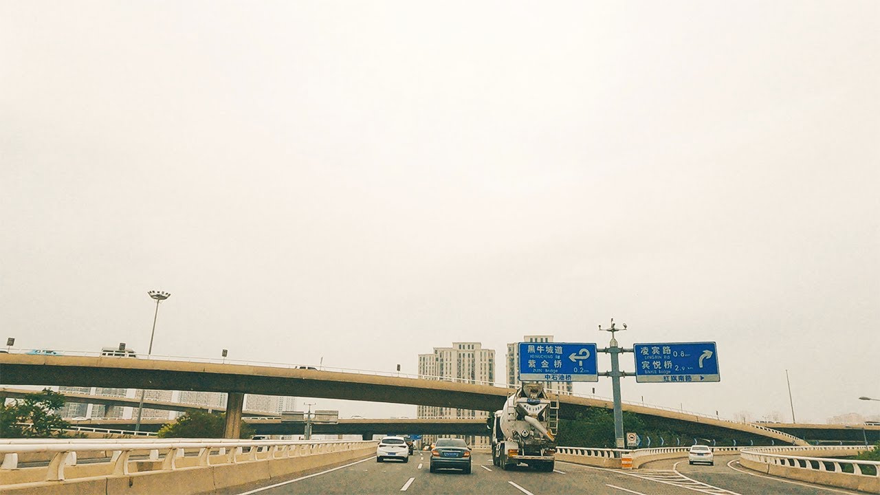 4K｜原创｜旅游|｜tianjin|天津水上公园东路---梅江山姆店自驾