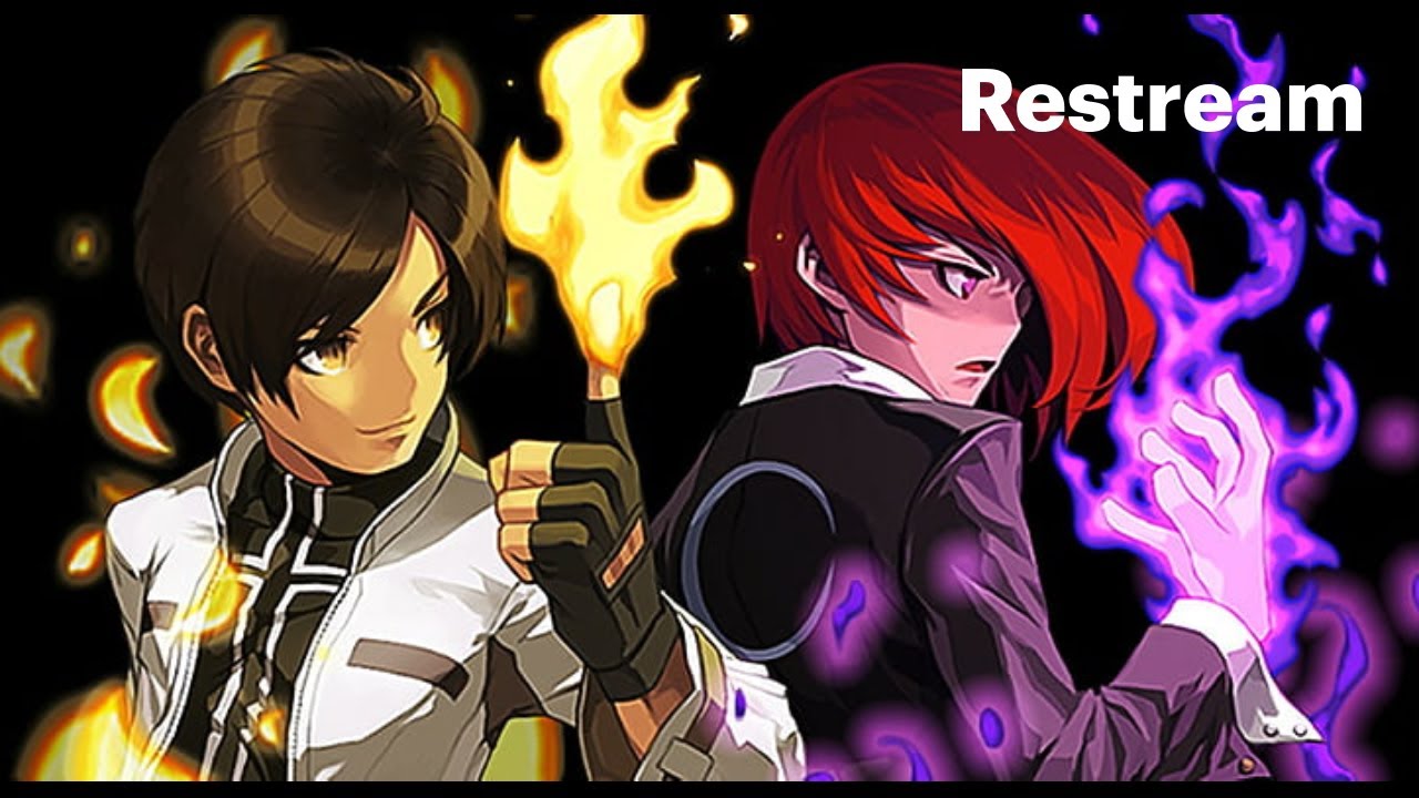 2/4  KOF XV   \I/ 顯靈  復健老人家 現在很軟Q 也很好虐