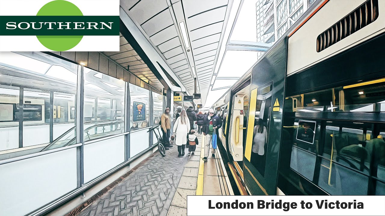 London Bridge to Victoria – Full Journey on Southern via Peckham Rye