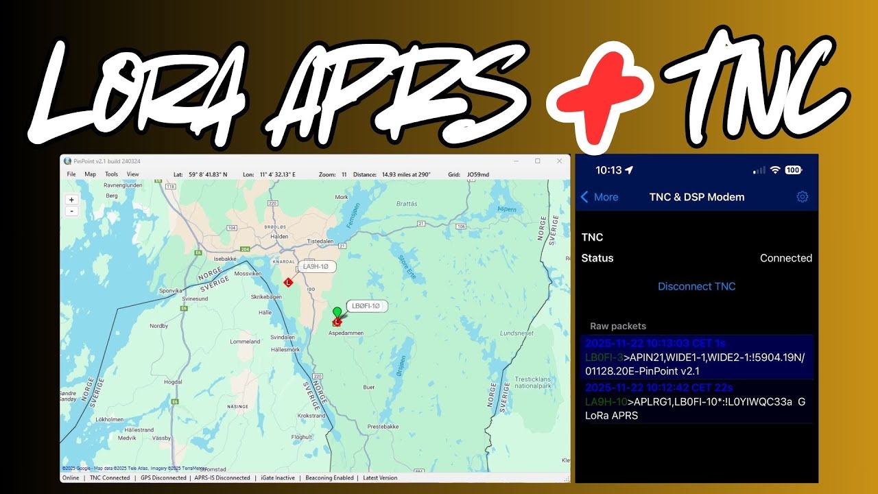 Вот как использовать устройства LORA APRS в качестве TNC!