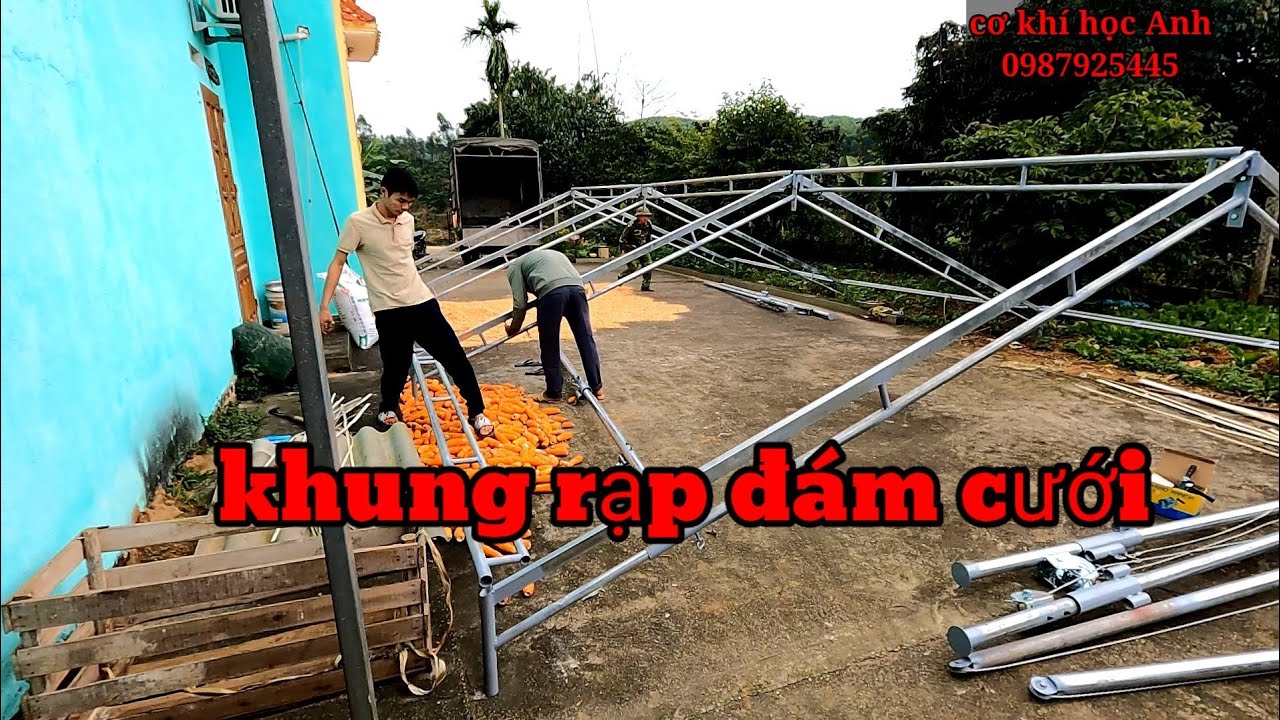 khung rạp đám cưới / liên hệ 0972288095 có Zalo