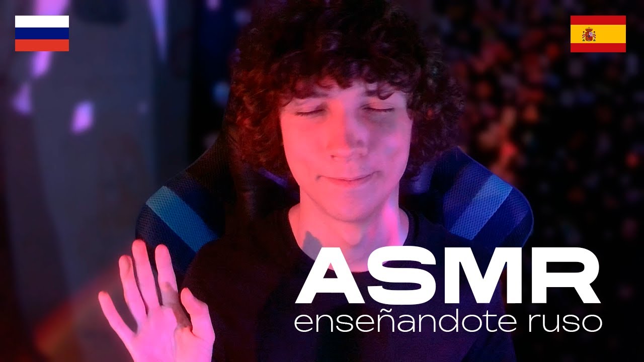 ASMR ENSEÑANDOTE RUSO - Tareas domésticas | Sonidos de mano, triggers y voz suave