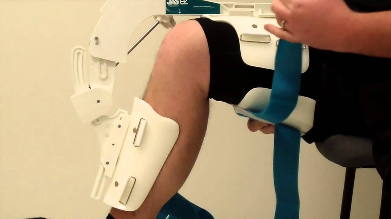 Joint Active Systems EZ Knee Flexion Fitting and Use