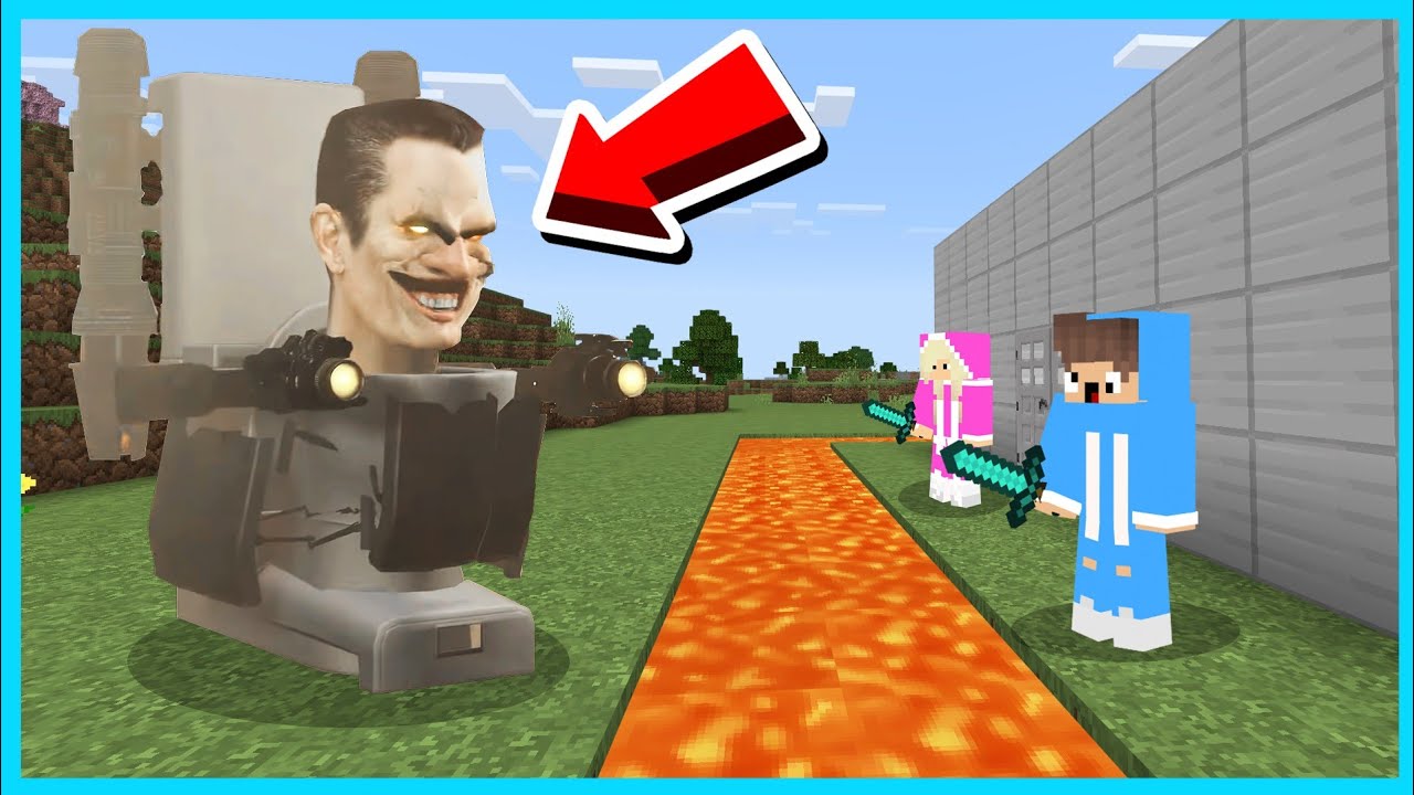 MIPAN & ZUZUZU Buat Rumah Paling Aman VS BOS SKIBIDI TOILET G-MAN Di Minecraft!