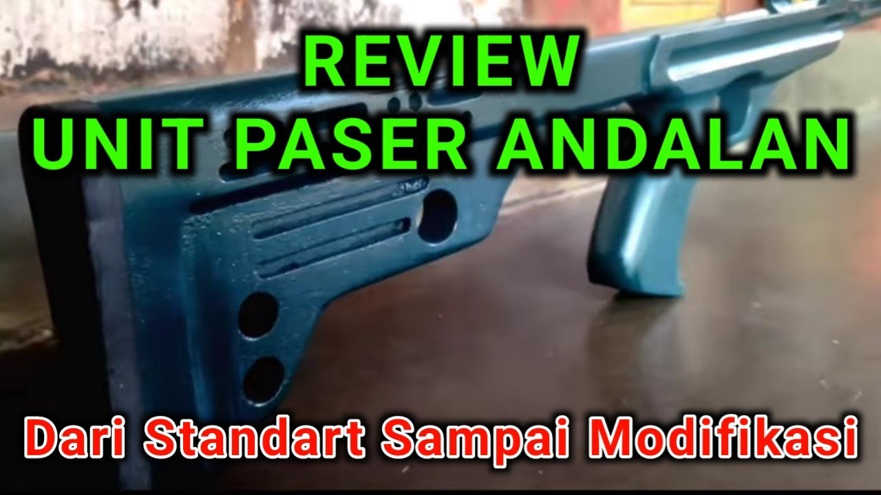 Review unit paser yang digunakan untuk menembak ikan