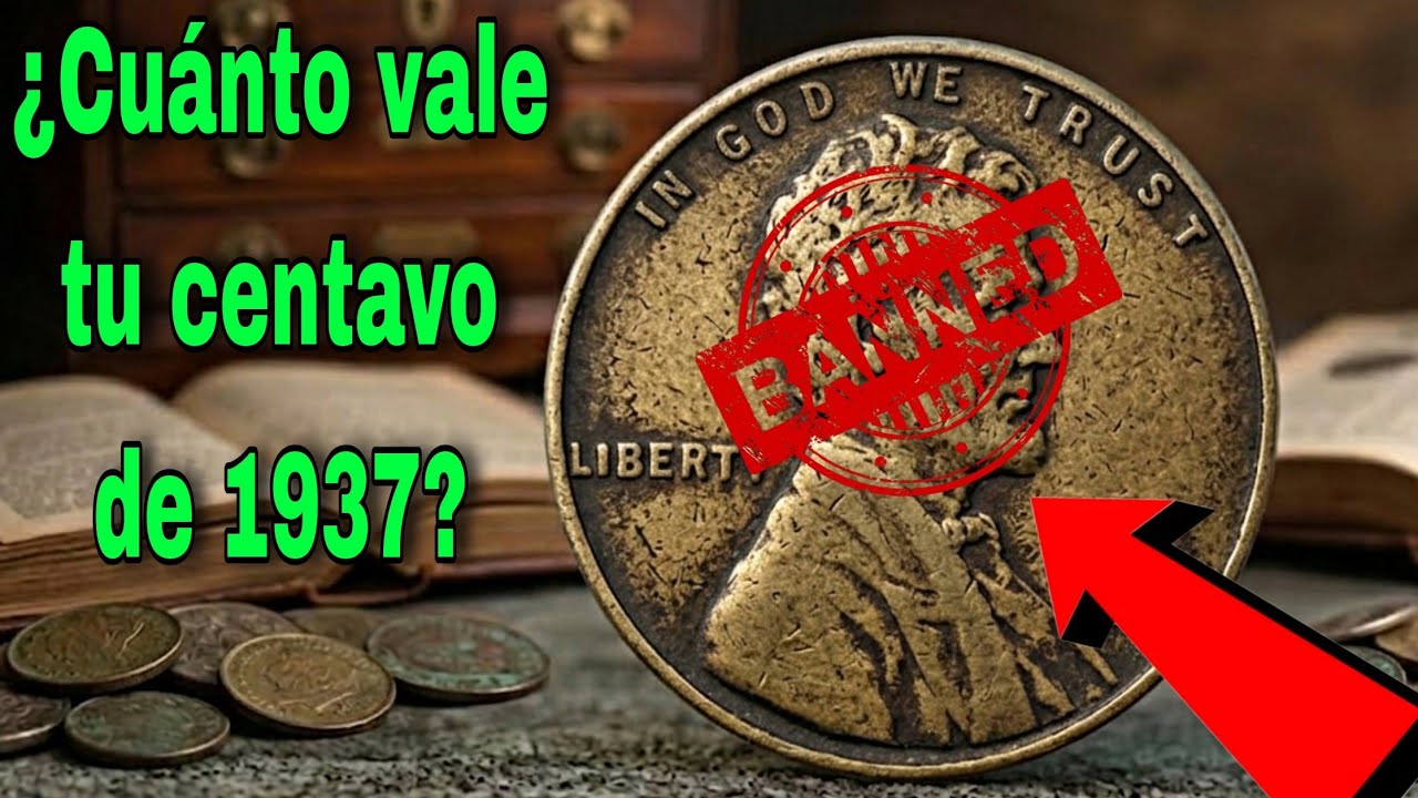 ¡Centavo Wheat de 1937 en mal estado vale más de $400,000! Raro centavo Lincoln que debes buscar!