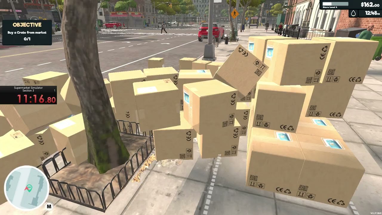 Supermarket Simulator Speedrun Growth Section 3