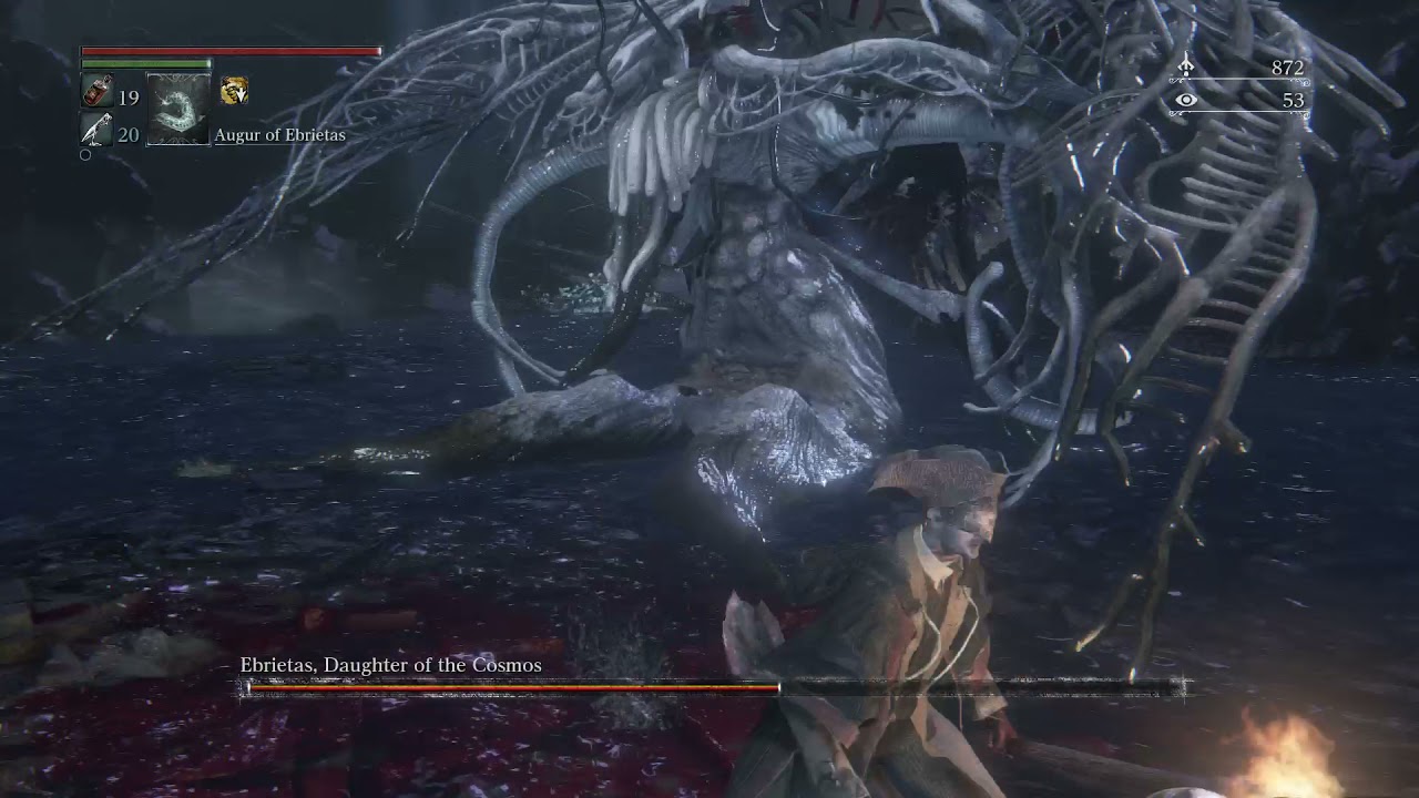 Bloodborne - Dodging the Dreaded Ebrietas' Charge Attack