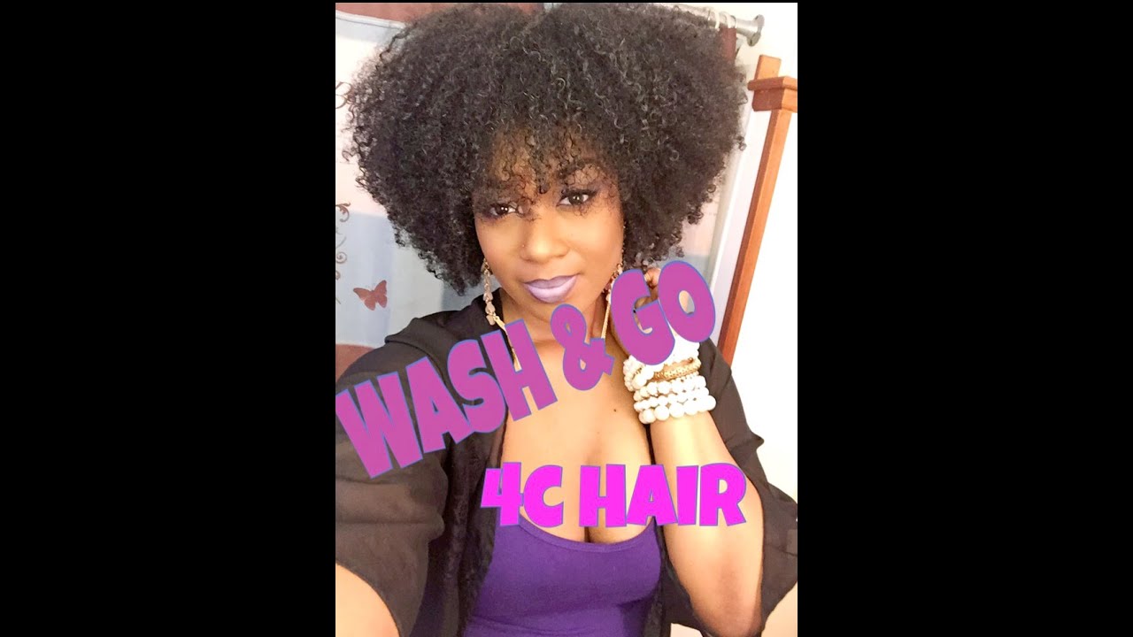 Wash and Go Routine | 4b/4cHair | I am Posh Syd